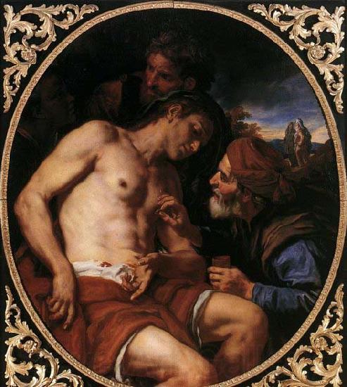 Johann Carl Loth The Good Samaritane Spain oil painting art
